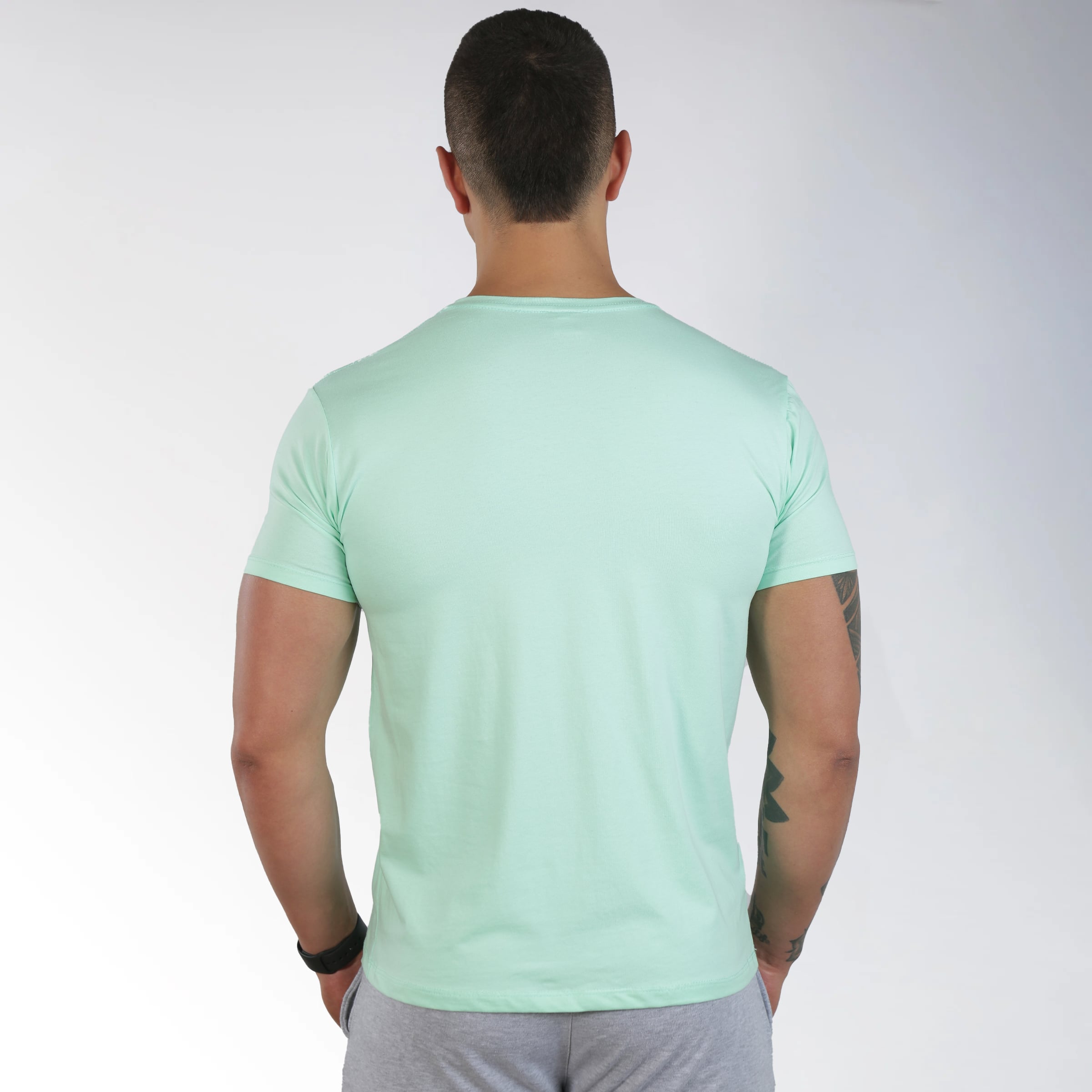 Traición Persona Exquisito Camiseta Seda Fria Espigas - Menta – Emperador Fitness